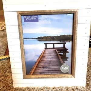 Wood farmhouse picture frame